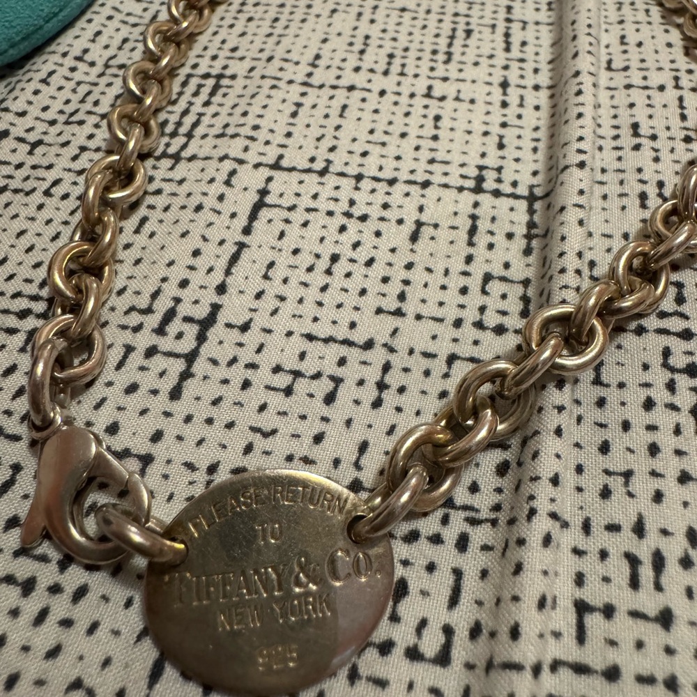 Tiffany & Co. Gold Link Necklace
